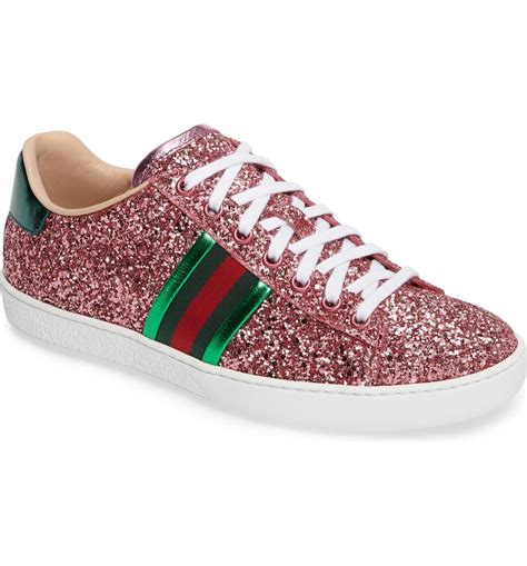 gucci sneakers dames roze|Women's Gucci Ace sneaker with Web .